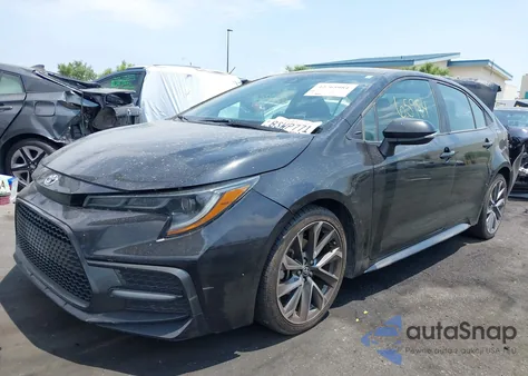 2021 Toyota Corolla Se z USA, uszkodzony, nr VIN 5YFS4MCE3MP064508